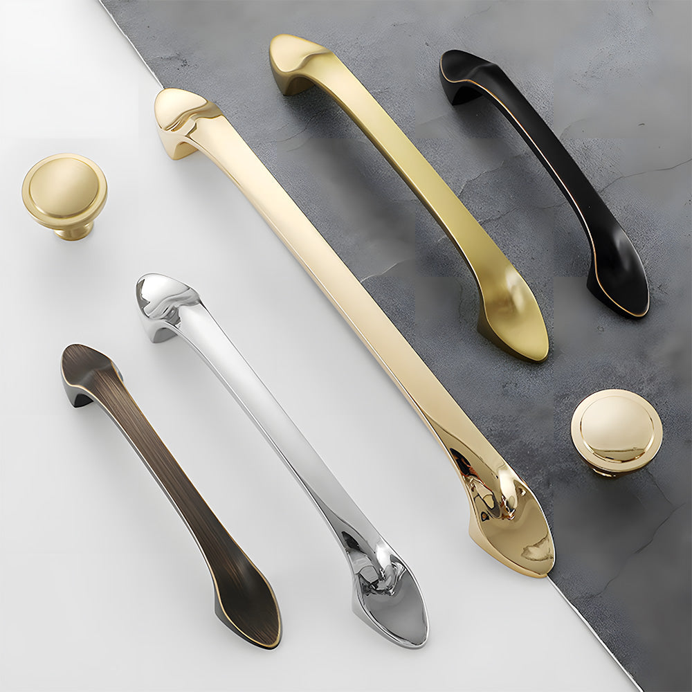 Modern Luxe Solid Copper Kitchen Cabinet Handles