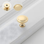 Modern Luxe Solid Copper Kitchen Cabinet Handles