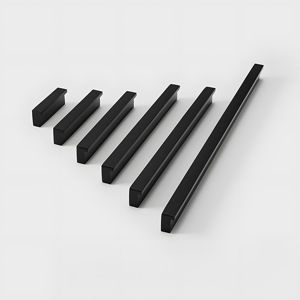 Modern L Type Solid Brass Cupboard Pulls