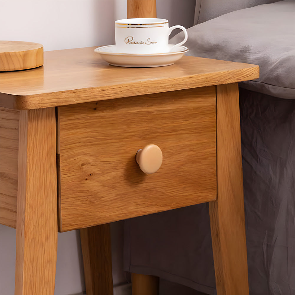 Unique Solid Natural Wood Cabinet Drawer Pulls