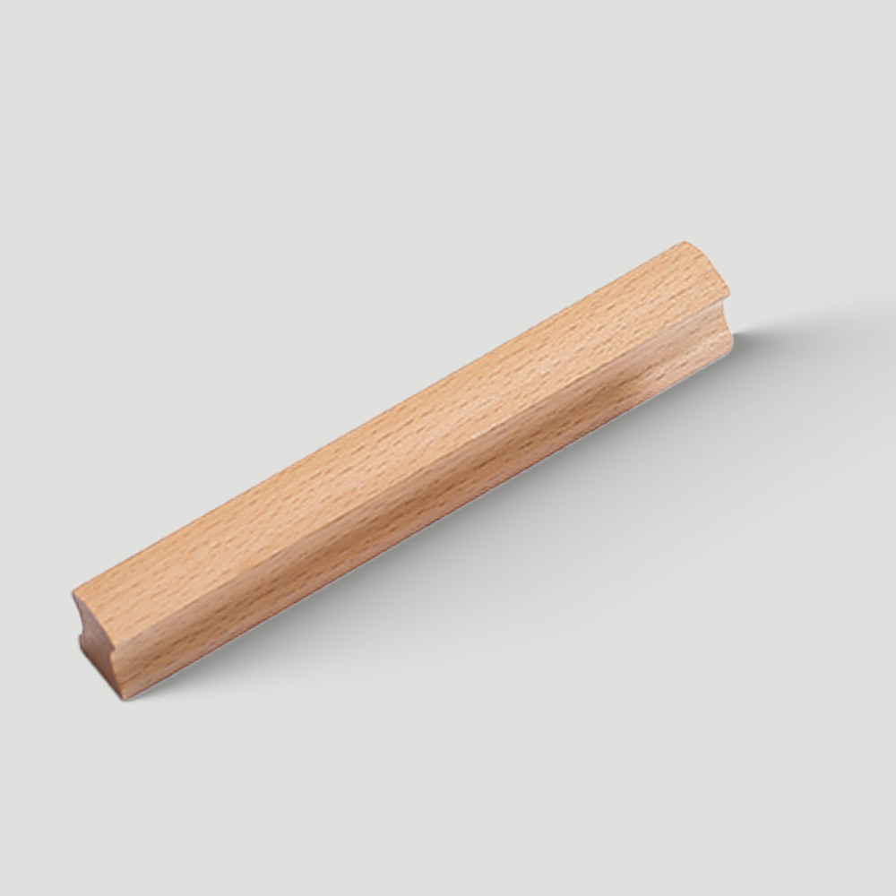 Unique Solid Natural Wood Cabinet Drawer Pulls
