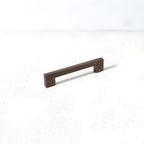 Natural Square Wood Cabinet Drawer Pulls For Kitchen