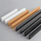 Simple T-shaped Rounded Corner Kitchen Cabinet Handles