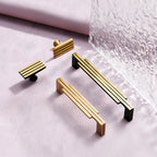 Luxury Art Deco Brass Cabinet Handles