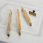 Luxury Art Deco Brass Cabinet Handles