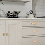 Luxury Art Deco Brass Cabinet Handles