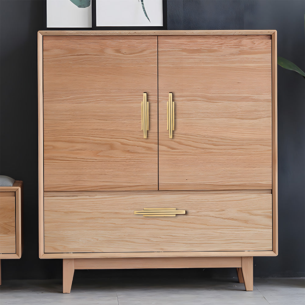 Luxury Art Deco Brass Cabinet Handles