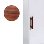 Nordic Round Wood Cabinet Pulls For Kitchen