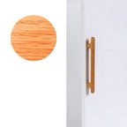 Nordic Round Wood Cabinet Pulls For Kitchen