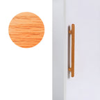 Nordic Round Wood Cabinet Pulls For Kitchen