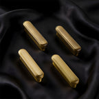 Vintage Brass Cabinet Edge Pulls For Kitchen