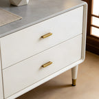 Vintage Brass Cabinet Edge Pulls For Kitchen