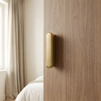 Vintage Brass Cabinet Edge Pulls For Kitchen