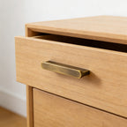 Simple Bronze Brass Cabinet Handles For Kitchen