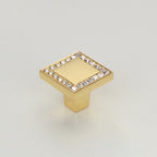 Crystal Square Cabinet Handles