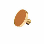 Luxury Leather Wrapped Cupboard Handles & Knobs