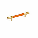 Luxury Leather Wrapped Cupboard Handles & Knobs