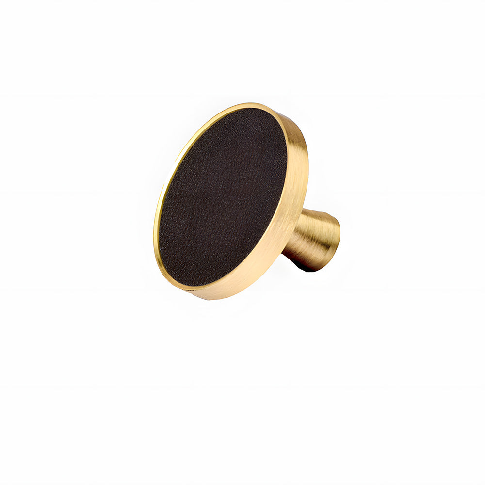 Luxury Leather Wrapped Cupboard Handles & Knobs