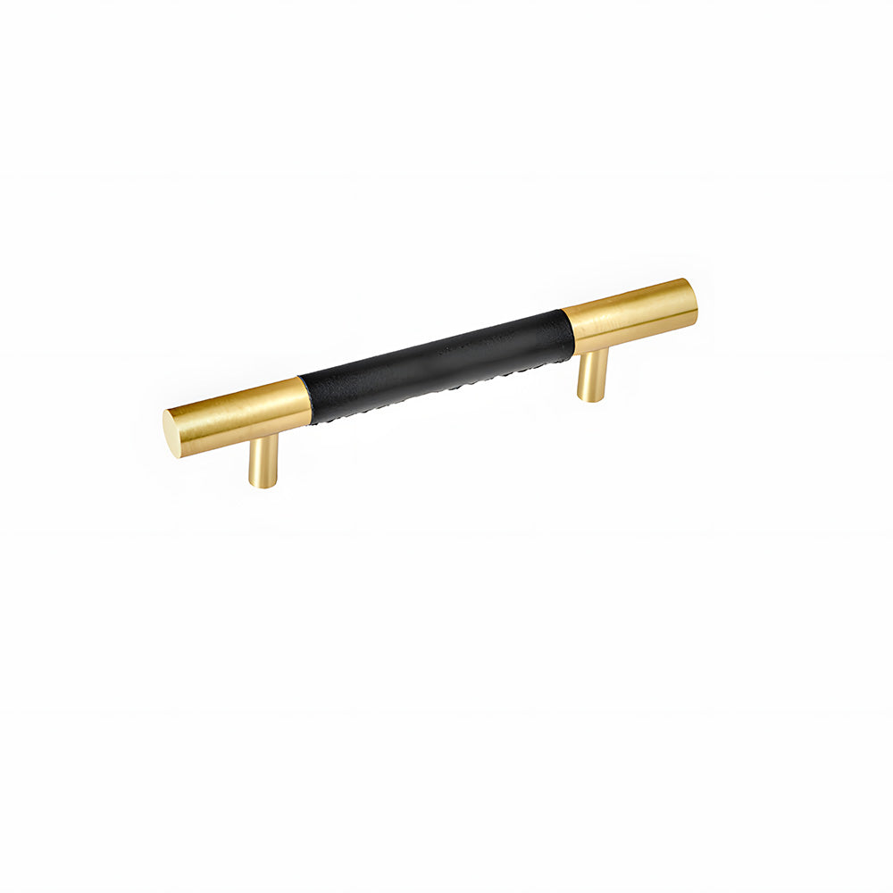 Luxury Leather Wrapped Cupboard Handles & Knobs