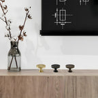 Modern Solid Pure Brass Cabinet Handles