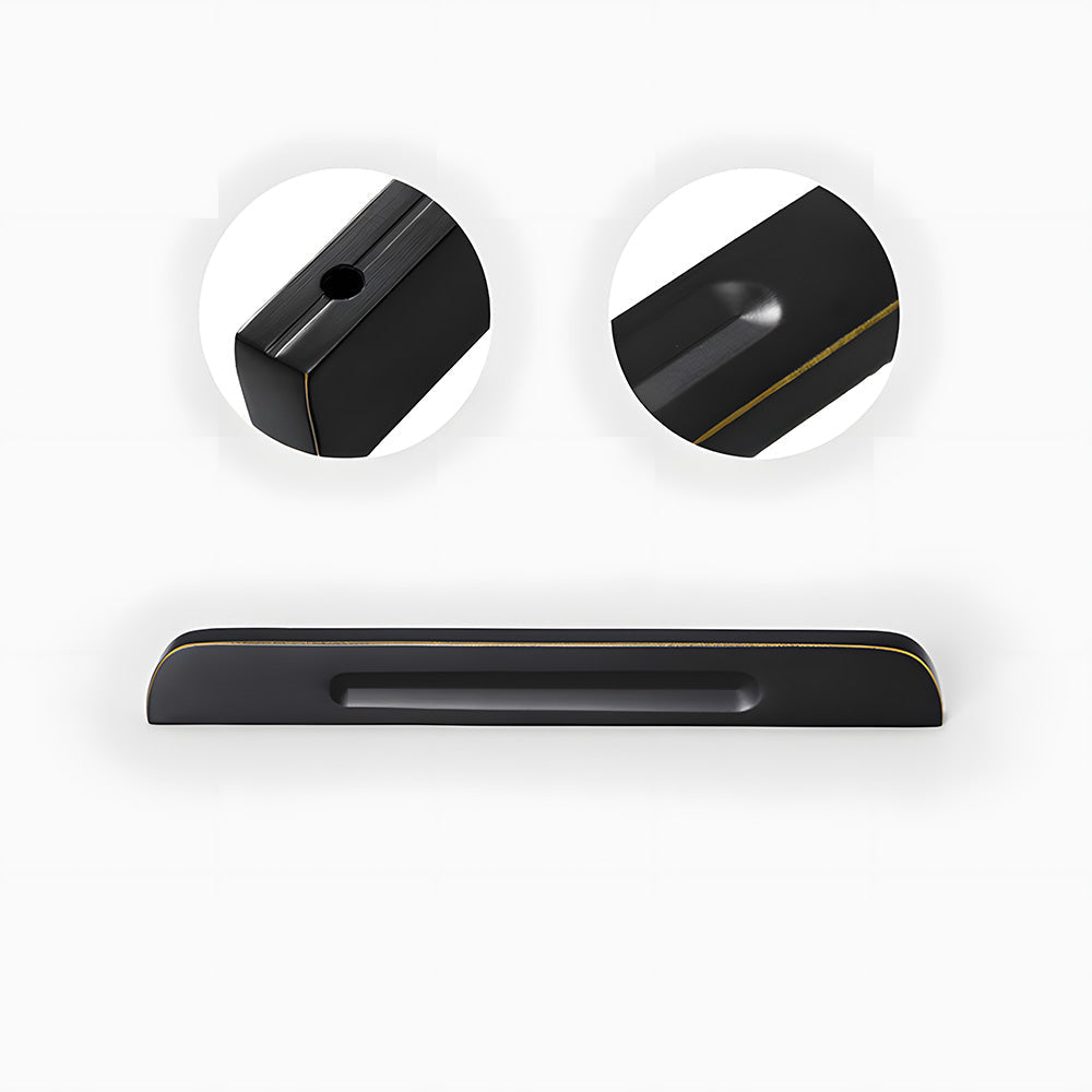 Modern Solid Pure Brass Cabinet Handles