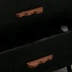 Unique Handmade Wavy Natural Wood Cabinet Handles