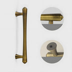 Vintage Brass Antique Bronze Cupboard Drawer Pulls