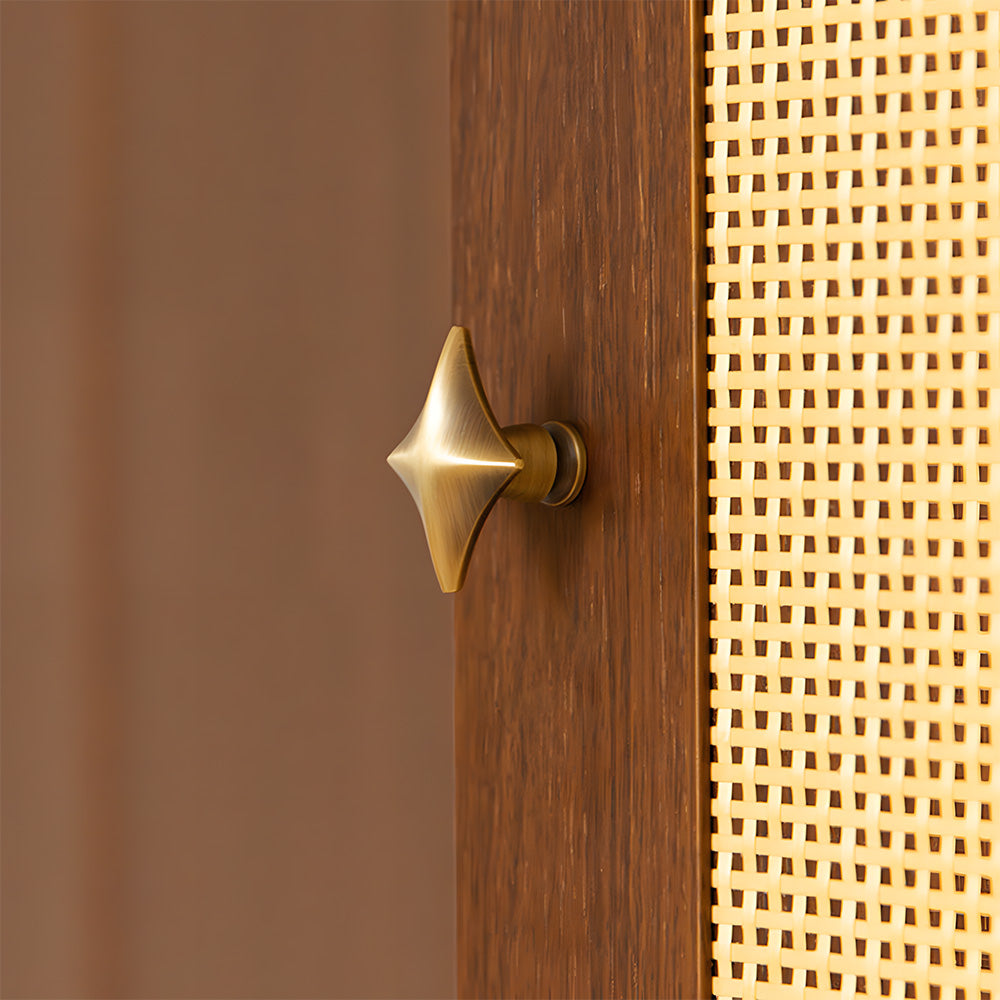 Antique Bronze Star Solid Brass Kitchen Cupboard Handles & Knobs