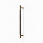 Retro Aged Bronze Lined Brass Cabinet Handles
