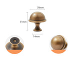 Art Deco Solid Brass Kitchen Cabinet Handles