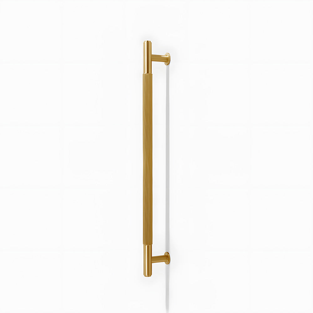 Retro Aged Bronze Lined Brass Cabinet Handles