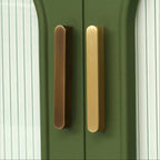 Simple Bronze Brass Cabinet Handles For Kitchen