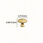 French Style Solid Brass Cabinet Drawer Handles
