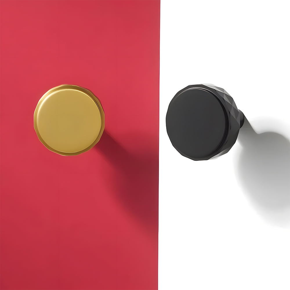 Retro Art Deco Solid Brass Cabinet Handles